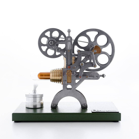 retro stirling engine motor external combustion engine science educational model decoration with metal base retro stirling engine motor external combustion engine science educational model decoration with metal base