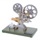 retro stirling engine motor external combustion engine science educational model decoration with metal base retro stirling engine motor external combustion engine science educational model decoration with metal base