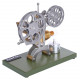 retro stirling engine motor external combustion engine science educational model decoration with metal base retro stirling engine motor external combustion engine science educational model decoration with metal base