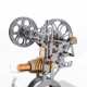 retro stirling engine motor external combustion engine science educational model decoration with metal base retro stirling engine motor external combustion engine science educational model decoration with metal base