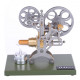 retro stirling engine motor external combustion engine science educational model decoration with metal base retro stirling engine motor external combustion engine science educational model decoration with metal base