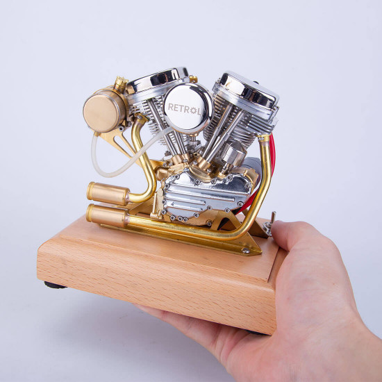 retrol 4.2cc ohv v-twin v2 four-stroke gasoline engine model ready to run retrol 4.2cc ohv v-twin v2 four-stroke gasoline engine model ready to run