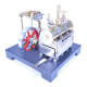 retrol diy steam beam engine model with boiler & centrifugal flyball governor model assembly kit retrol diy steam beam engine model with boiler & centrifugal flyball governor model assembly kit