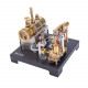 retrol diy steam beam engine model with boiler & centrifugal flyball governor model assembly kit retrol diy steam beam engine model with boiler & centrifugal flyball governor model assembly kit