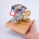 retrol gas 4.2cc ohv v-twin miniature shovelhead 4.2cc ohv four-stroke internal combustion engine model retrol gas 4.2cc ohv v-twin miniature shovelhead 4.2cc ohv four-stroke internal combustion engine model
