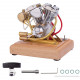 retrol gas 4.2cc ohv v-twin miniature shovelhead 4.2cc ohv four-stroke internal combustion engine model retrol gas 4.2cc ohv v-twin miniature shovelhead 4.2cc ohv four-stroke internal combustion engine model