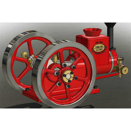 retrol hm-01 7cc model hit and miss 4-stroke horizontal internal combustion engine retrol hm-01 7cc model hit and miss 4-stroke horizontal internal combustion engine