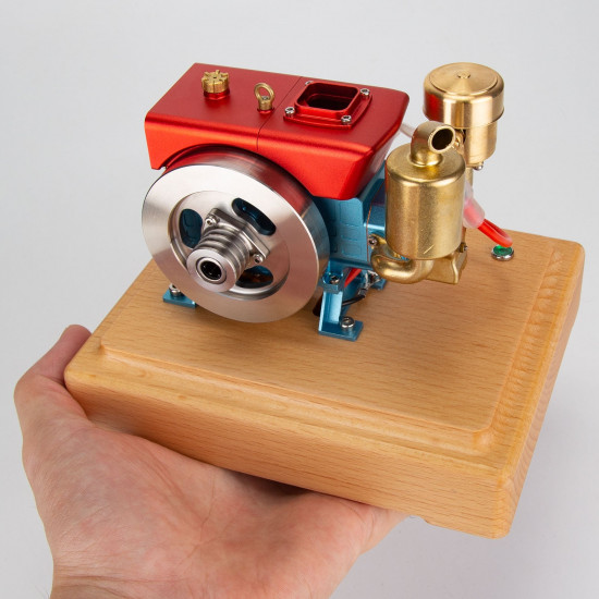 retrol musa 2.2cc four-stroke one-cylinder tractor gas engine model for farm collector retrol musa 2.2cc four-stroke one-cylinder tractor gas engine model for farm collector