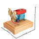 retrol musa 2.2cc four-stroke one-cylinder tractor gas engine model for farm collector retrol musa 2.2cc four-stroke one-cylinder tractor gas engine model for farm collector