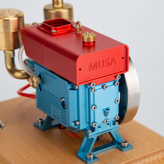 retrol musa 2.2cc four-stroke one-cylinder tractor gas engine model for farm collector retrol musa 2.2cc four-stroke one-cylinder tractor gas engine model for farm collector