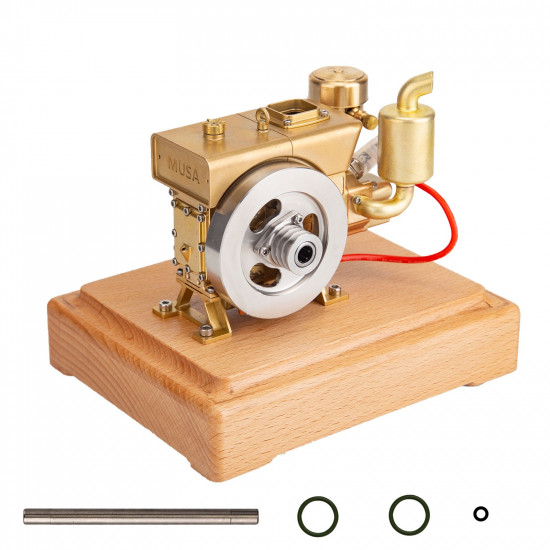 retrol musa 2.2cc four-stroke one-cylinder tractor gas engine model for farm collector retrol musa 2.2cc four-stroke one-cylinder tractor gas engine model for farm collector