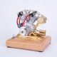 retrol r32 4.2cc ohv v-twin v2 four-stroke gasoline engine miniature motorcycle engine ice engine model retrol r32 4.2cc ohv v-twin v2 four-stroke gasoline engine miniature motorcycle engine ice engine model