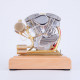 retrol r32 4.2cc ohv v-twin v2 four-stroke gasoline engine miniature motorcycle engine ice engine model retrol r32 4.2cc ohv v-twin v2 four-stroke gasoline engine miniature motorcycle engine ice engine model
