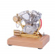 retrol r32 4.2cc ohv v-twin v2 four-stroke gasoline engine miniature motorcycle engine ice engine model retrol r32 4.2cc ohv v-twin v2 four-stroke gasoline engine miniature motorcycle engine ice engine model