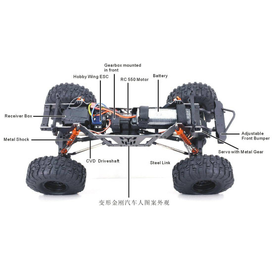 rgt 18100 trample 1/10 2.4g 4wd rc rock crawler electric off road vehicle rtr rgt 18100 trample 1/10 2.4g 4wd rc rock crawler electric off road vehicle rtr