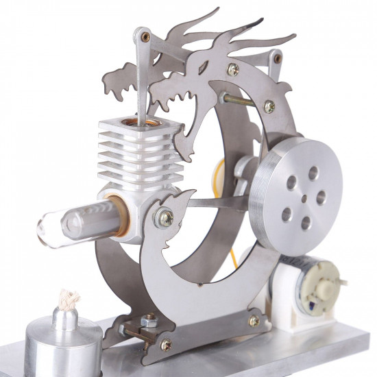 roaring black dragon single cylinder stirling engine generator model science experiment toys gif roaring black dragon single cylinder stirling engine generator model science experiment toys gif