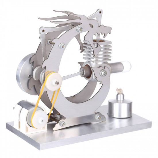 roaring black dragon single cylinder stirling engine generator model science experiment toys gif roaring black dragon single cylinder stirling engine generator model science experiment toys gif