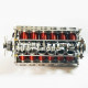 running v12 solenoid engine metal brushless electromagnetic engine model running v12 solenoid engine metal brushless electromagnetic engine model