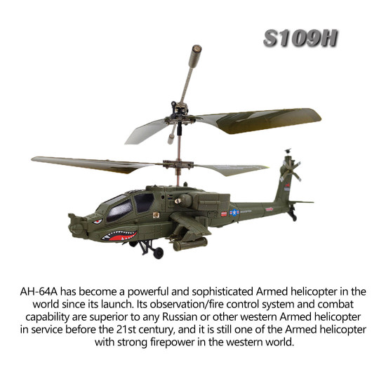 s109h 2.4g rc 3ch apache rc helicopter dual-prop gyro stabilized airplane model with bright night navigation lights -rtf version s109h 2.4g rc 3ch apache rc helicopter dual-prop gyro stabilized airplane model with bright night navigation lights -rtf version