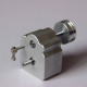 sealed metal gearbox with pulley hanger for diy gasoline powered model car sealed metal gearbox with pulley hanger for diy gasoline powered model car
