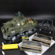 simulated 1/16 american m4a3 sherman tank 2.4g rc model military tank for sale simulated 1/16 american m4a3 sherman tank 2.4g rc model military tank for sale
