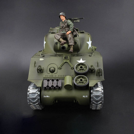 simulated 1/16 american m4a3 sherman tank 2.4g rc model military tank for sale simulated 1/16 american m4a3 sherman tank 2.4g rc model military tank for sale