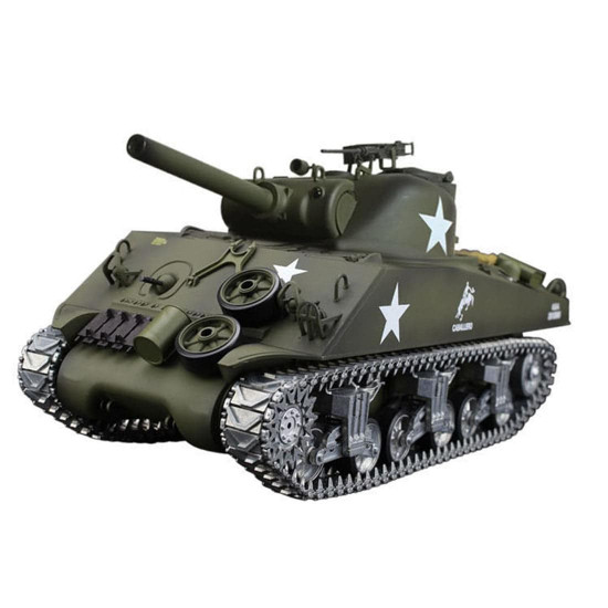 simulated 1/16 american m4a3 sherman tank 2.4g rc model military tank for sale simulated 1/16 american m4a3 sherman tank 2.4g rc model military tank for sale
