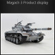 simulative israeli m60w era magach 3 rc tank military toy 1/16 2.4g simulative israeli m60w era magach 3 rc tank military toy 1/16 2.4g