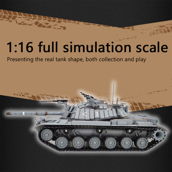 simulative israeli m60w era magach 3 rc tank military toy 1/16 2.4g simulative israeli m60w era magach 3 rc tank military toy 1/16 2.4g