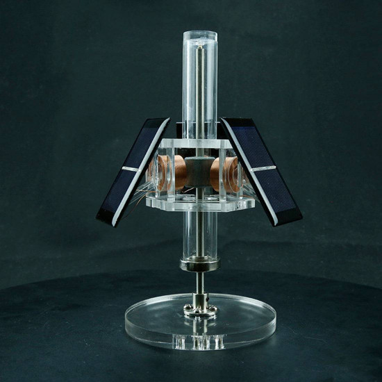 solar magnetic levitation mendocino motor horizontal levitating stand educational model gift solar magnetic levitation mendocino motor horizontal levitating stand educational model gift