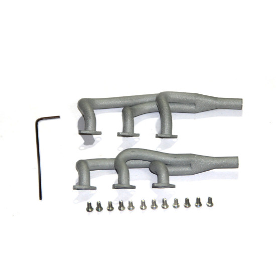 split-type exhaust pipe for howin engine l6-210 engine model split-type exhaust pipe for howin engine l6-210 engine model