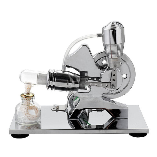 squirrel l shaped single cylinder hot air stirling engine led generator engine model educational toy squirrel l shaped single cylinder hot air stirling engine led generator engine model educational toy