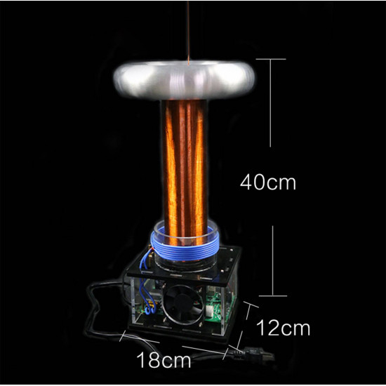 stark 40cm height high voltage inductive arc musical tesla coil experimental physics toy stark 40cm height high voltage inductive arc musical tesla coil experimental physics toy