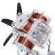 stark hall sensor brushless motor electric machine fan blade high speed diy physical model science toy stark hall sensor brushless motor electric machine fan blade high speed diy physical model science toy
