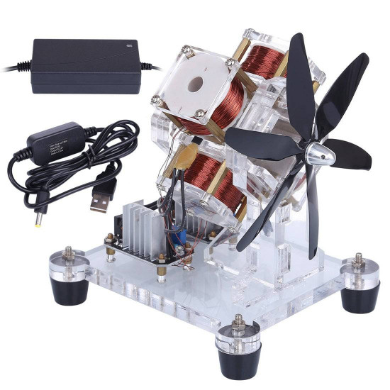 stark hall sensor brushless motor electric machine fan blade high speed diy physical model science toy stark hall sensor brushless motor electric machine fan blade high speed diy physical model science toy
