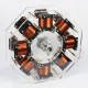 stark level 8 high power disc brushless stator silicon steel core motor engine model stark level 8 high power disc brushless stator silicon steel core motor engine model