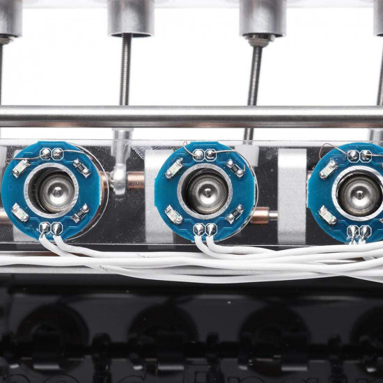 stark magnetic multi coil car solenoid engine v8 model led light hall effect reciprocating electromagnetic motor stark magnetic multi coil car solenoid engine v8 model led light hall effect reciprocating electromagnetic motor
