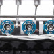 stark magnetic multi coil car solenoid engine v8 model led light hall effect reciprocating electromagnetic motor stark magnetic multi coil car solenoid engine v8 model led light hall effect reciprocating electromagnetic motor