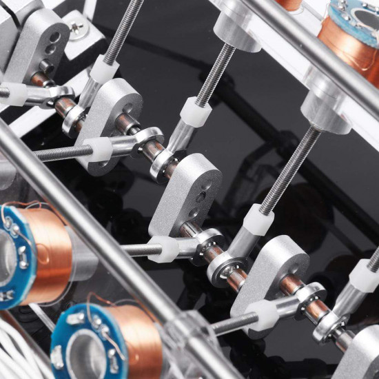 stark magnetic multi coil car solenoid engine v8 model led light hall effect reciprocating electromagnetic motor stark magnetic multi coil car solenoid engine v8 model led light hall effect reciprocating electromagnetic motor