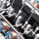 stark magnetic multi coil car solenoid engine v8 model led light hall effect reciprocating electromagnetic motor stark magnetic multi coil car solenoid engine v8 model led light hall effect reciprocating electromagnetic motor