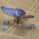 steampunk butterfly 3d metal morpho model diy kits 150pcs+ steampunk butterfly 3d metal morpho model diy kits 150pcs+