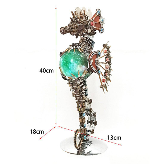 steampunk seahorse model kits for adults firework lamp 2100pcs steampunk seahorse model kits for adults firework lamp 2100pcs