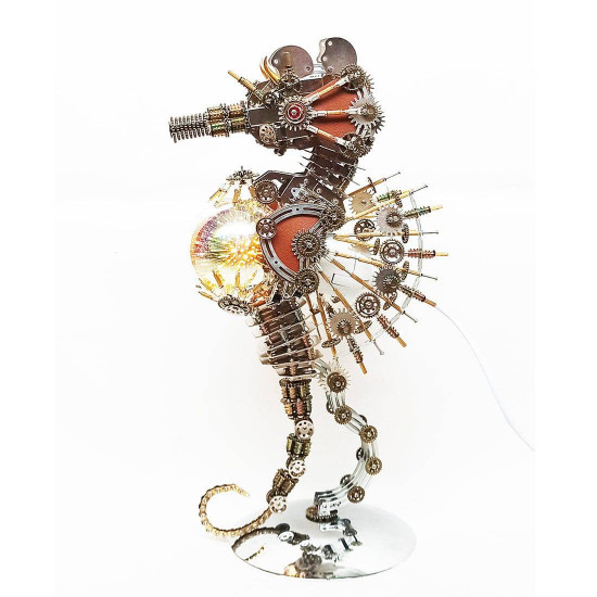 steampunk seahorse model kits for adults firework lamp 2100pcs steampunk seahorse model kits for adults firework lamp 2100pcs