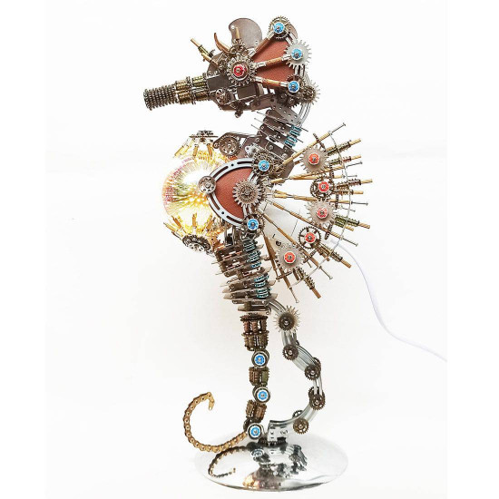 steampunk seahorse model kits for adults firework lamp 2100pcs steampunk seahorse model kits for adults firework lamp 2100pcs