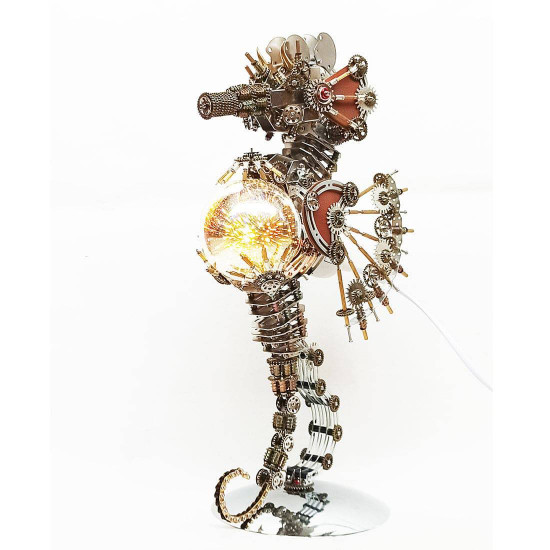 steampunk seahorse model kits for adults firework lamp 2100pcs steampunk seahorse model kits for adults firework lamp 2100pcs