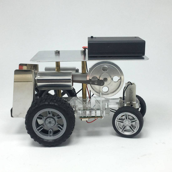 steering remote control stirling engine car vehicle diy science experiment teaching steering remote control stirling engine car vehicle diy science experiment teaching