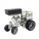 steering remote control stirling engine car vehicle diy science experiment teaching steering remote control stirling engine car vehicle diy science experiment teaching