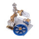 stirling cycle engine model free piston external combustion with flywheel stirling cycle engine model free piston external combustion with flywheel