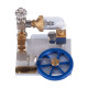 stirling cycle engine model free piston external combustion with flywheel stirling cycle engine model free piston external combustion with flywheel