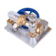 stirling cycle engine model free piston external combustion with flywheel stirling cycle engine model free piston external combustion with flywheel